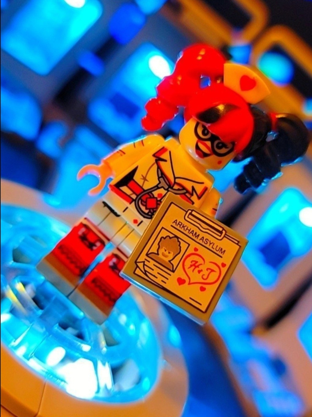 Batman Harley Quinn Minifigure Lego Compatible